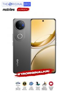Vivo V50 5G - 12GB RAM - 256GB Storage - PTA Approved - 12 Months Warranty - Black - The Original Bro Mobiles - TOB33